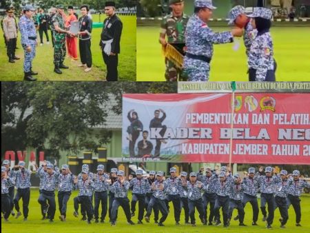 Bupati Hendy Hadiri Pembentukan dan Pelatihan Kader Bela Negara untuk Cinta Tanah Air